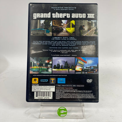 Grand Theft Auto III (Sony PlayStation 2 PS2, 2001)