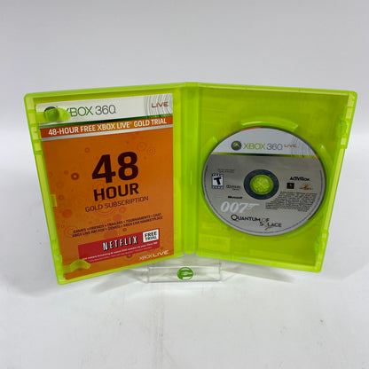007 Quantum of Solace (Microsoft Xbox 360, 2008)
