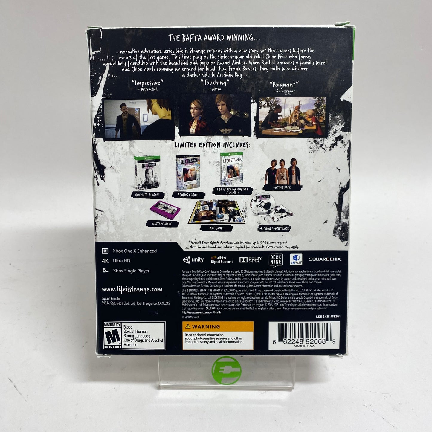 Life is Strange: Before the Storm [Limited Edition] (Microsoft Xbox One, 2018)