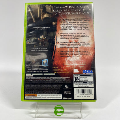 Condemned Criminal Origins (Microsoft Xbox 360, 2005)