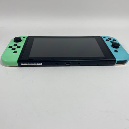 Nintendo Switch v2 Video Game Console HAC-001(-01) Animal Crossing Edition