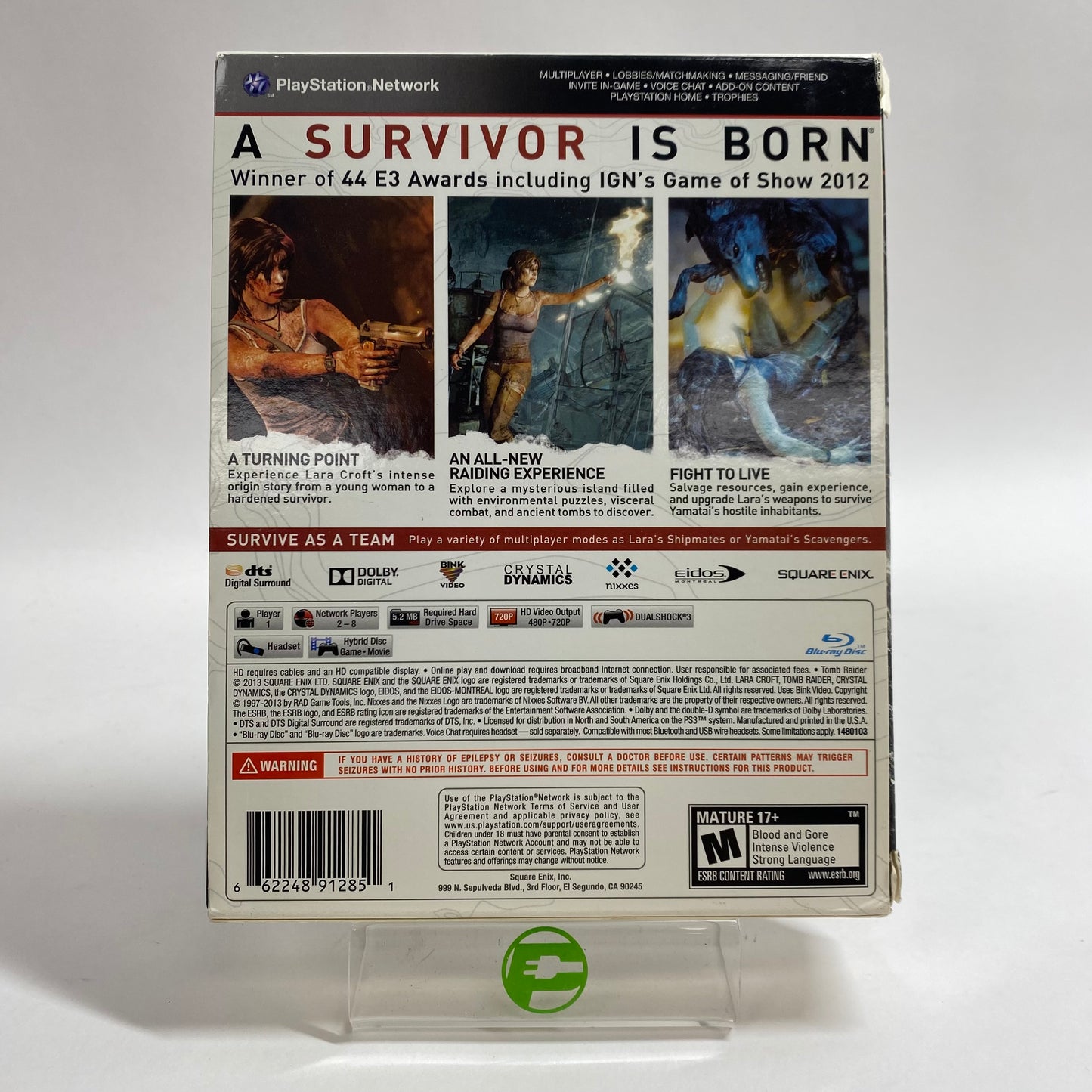 Tomb Raider [Collector's Edition] (Sony PlayStation 3 PS3, 2013)