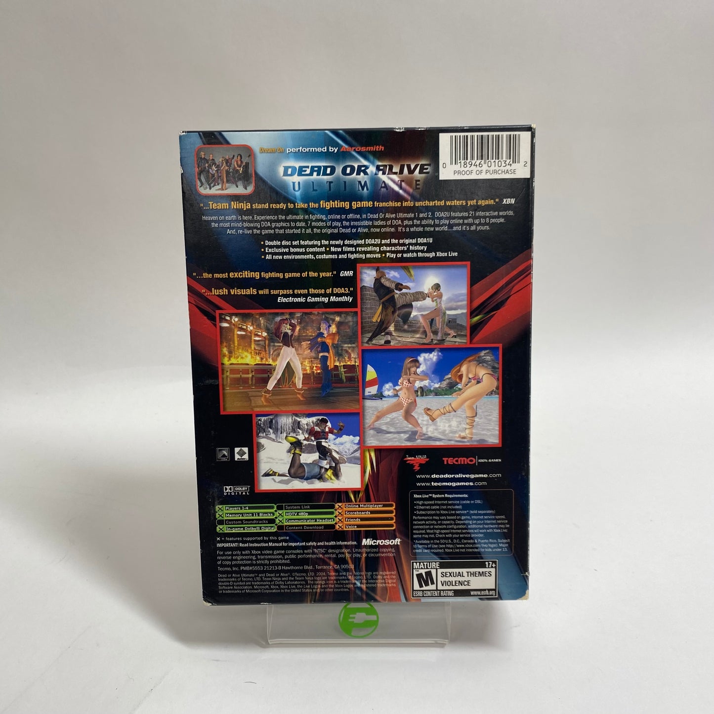 Dead or Alive Ultimate (Microsoft Xbox, 2004)