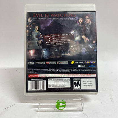 Resident Evil Revelations 2 (Sony PlayStation 3 PS3, 2015)