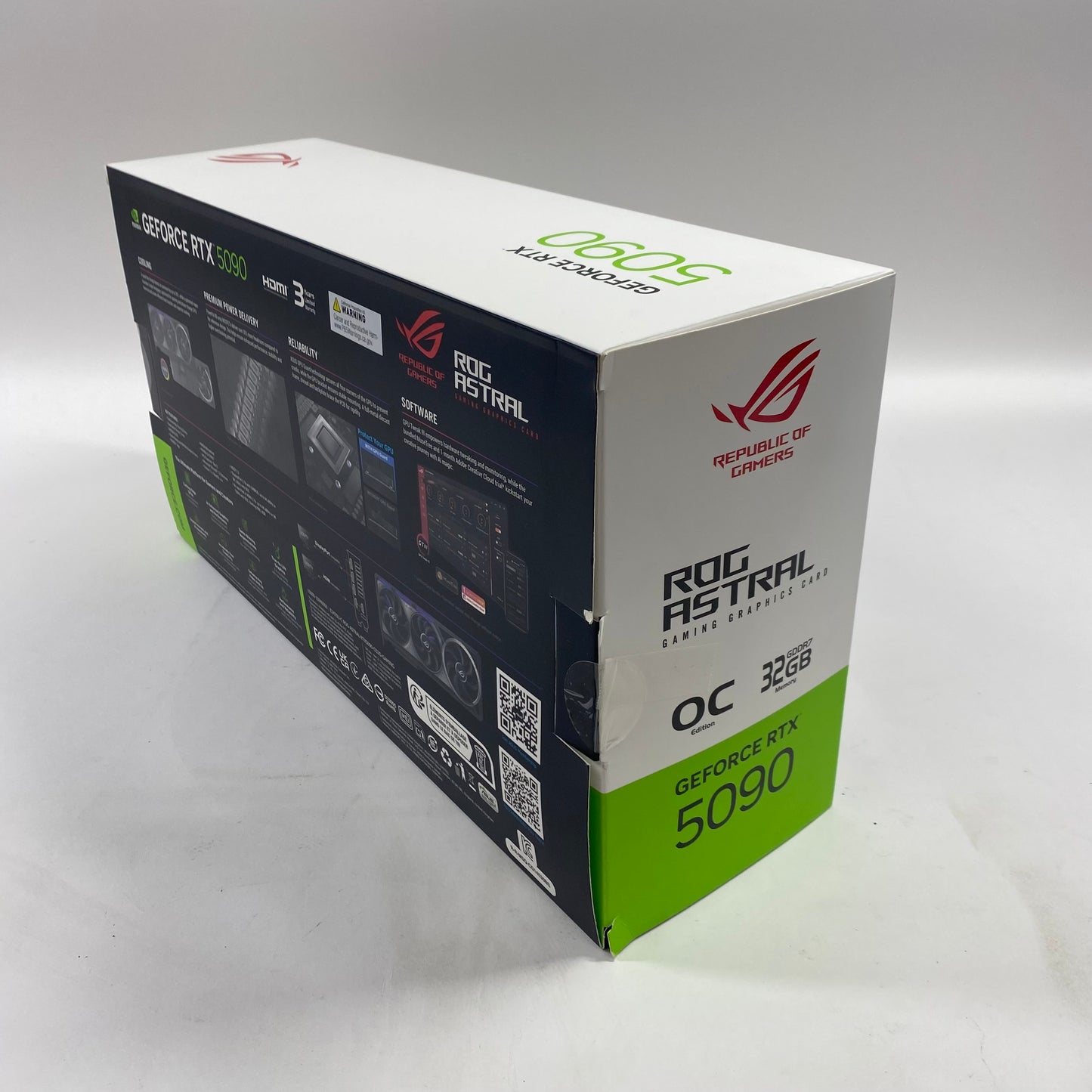 New ASUS ROG Astral RTX 5090 32GB GDDR7 Graphics ROG-ASTRAL-RTX5090-O32G-GAMING
