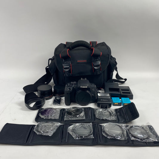 Canon EOS 800D 24.2MP Digital SLR With Accessories d Carrying Bag