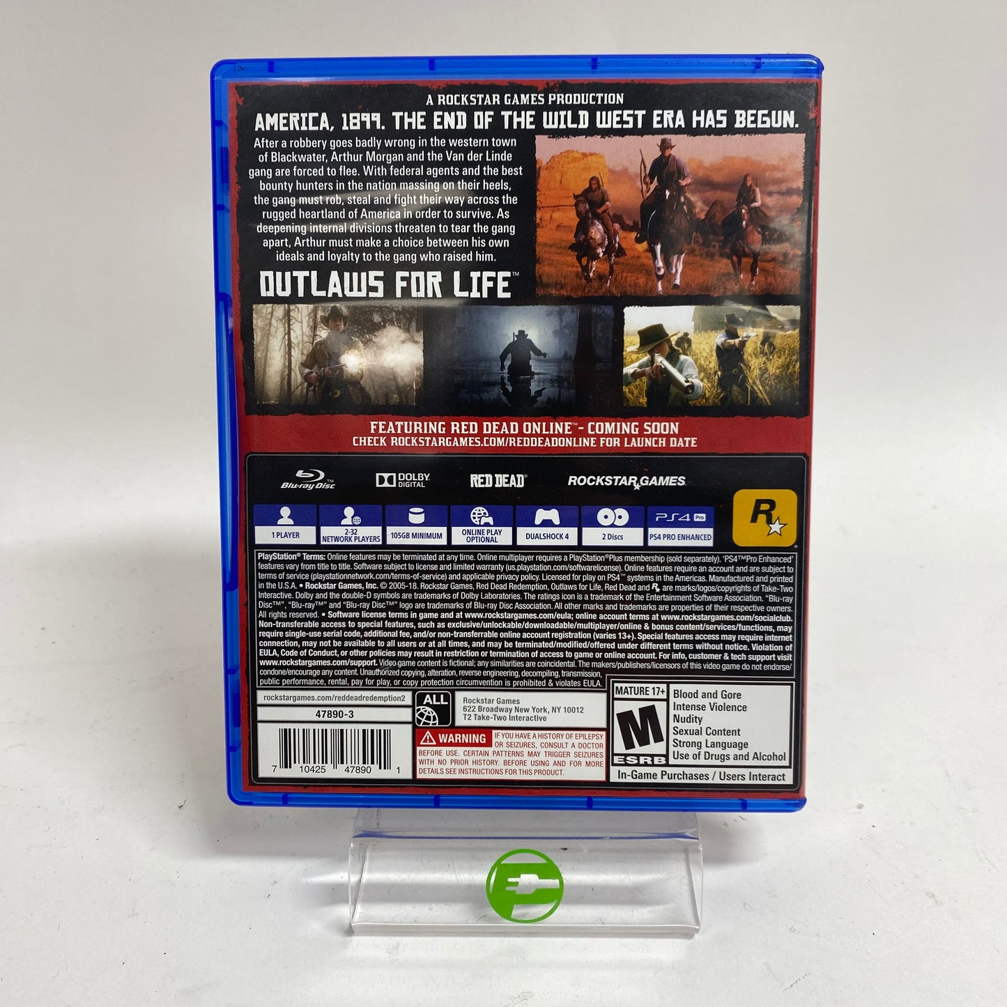 Red Dead Redemption 2 (Sony PlayStation 4 PS4, 2018)