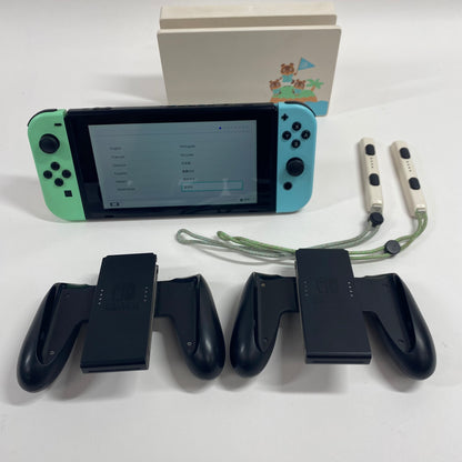 Nintendo Switch v2 Animal Crossing Video Game Console HAC-001(-01)