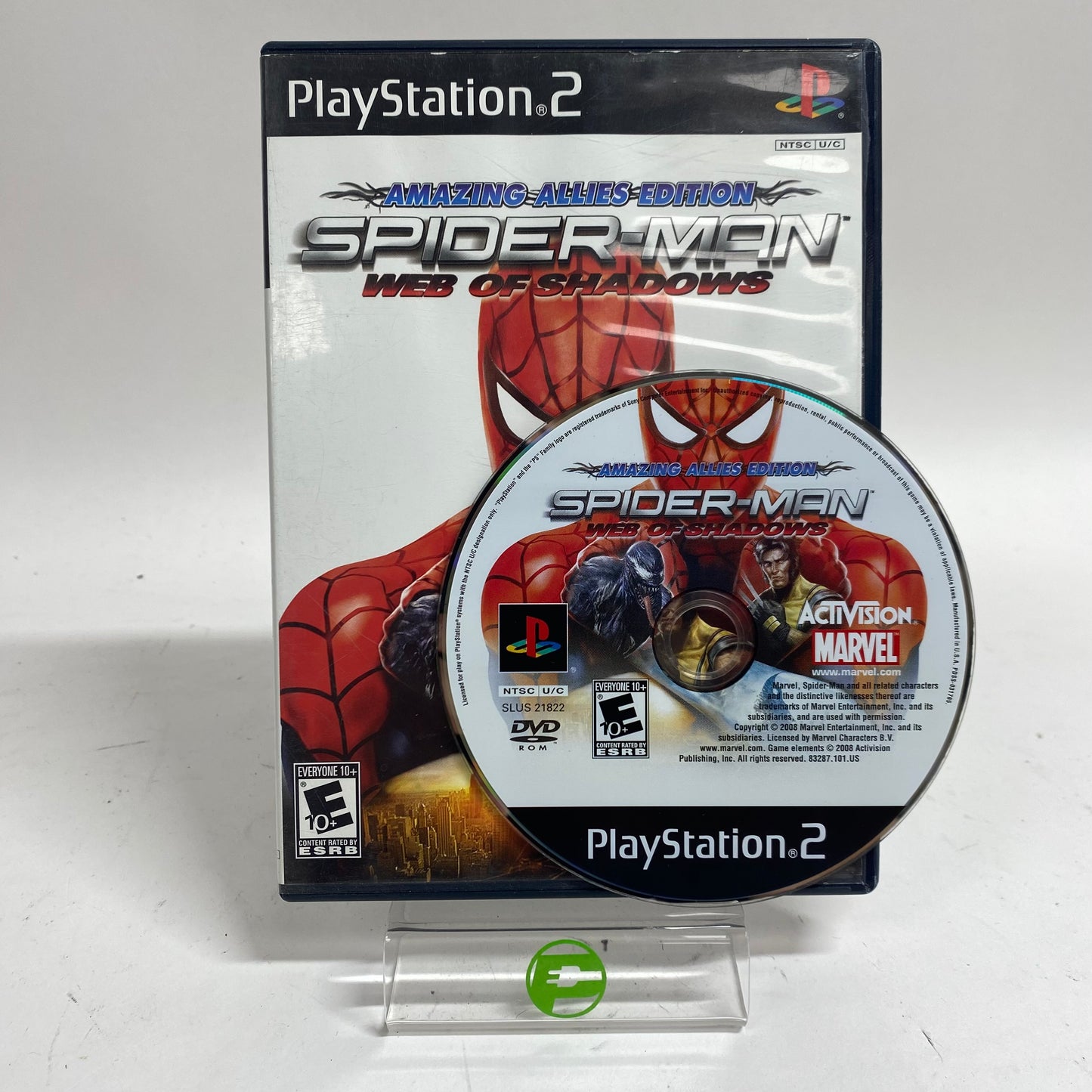 Spiderman Web of Shadows (Sony PlayStation 2 PS2, 2008)