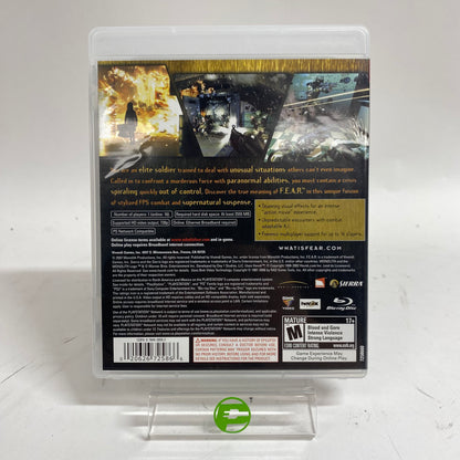 F.E.A.R. (Sony PlayStation 3 PS3, 2007)