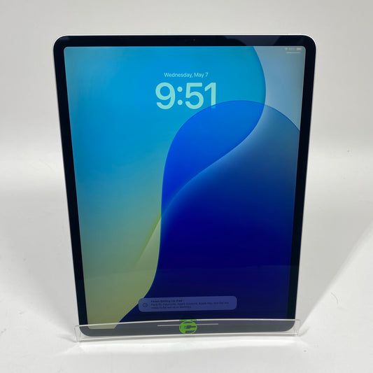 WiFi Only Apple iPad Pro 12.9" 3rd Gen 512GB 18.0 SILVER MTFQ2LL/A