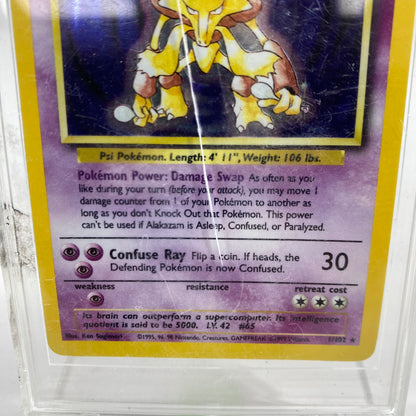 Pokémon TCG Base Set Alakazam 1/102 English