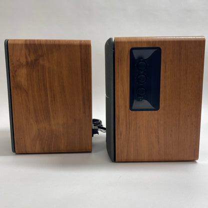 Edifier Powered Bookshelf Powered Bookshelf Speakers Brown R1280T