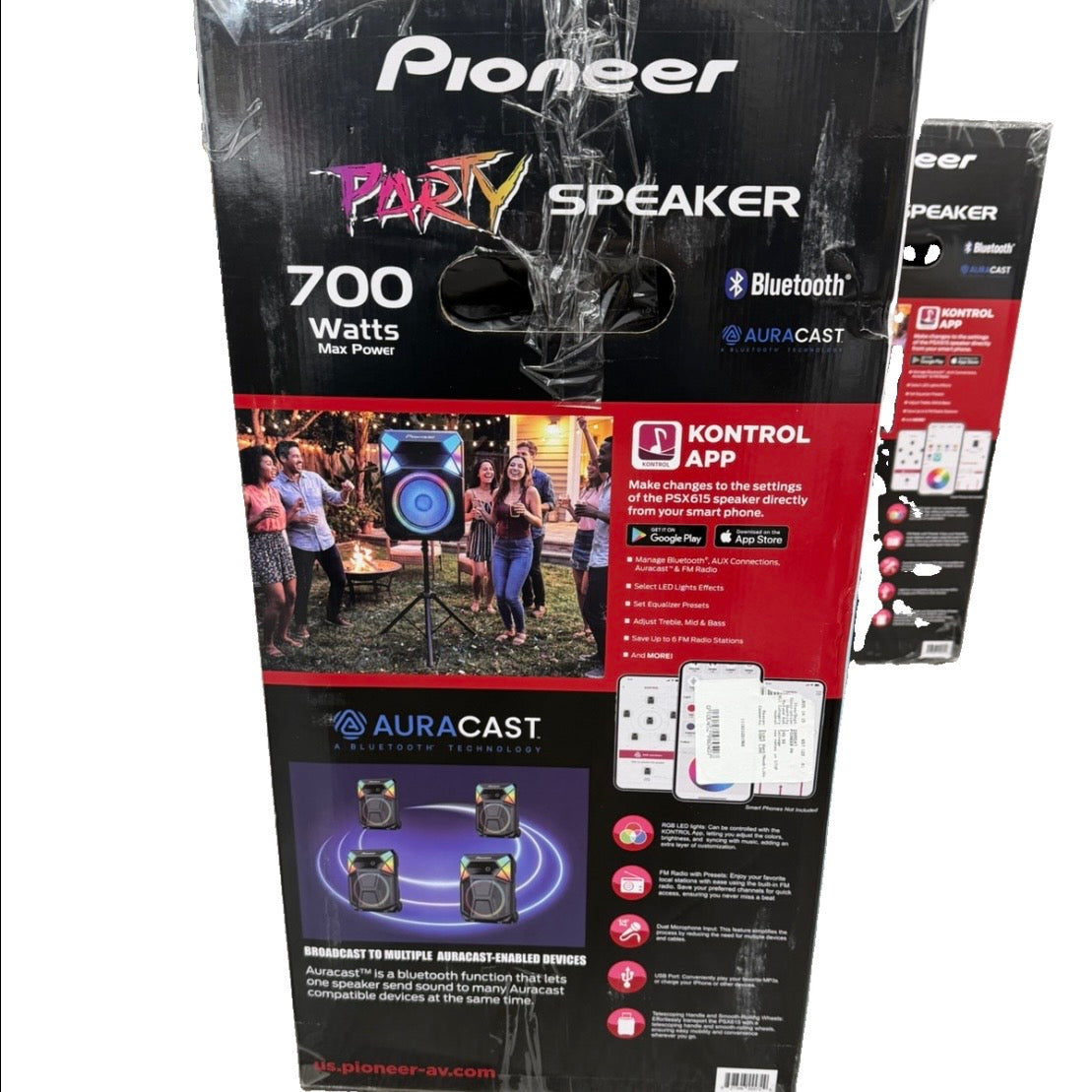 New Pioneer All In One Party Speaker Party Speaker Black PSX6I5
