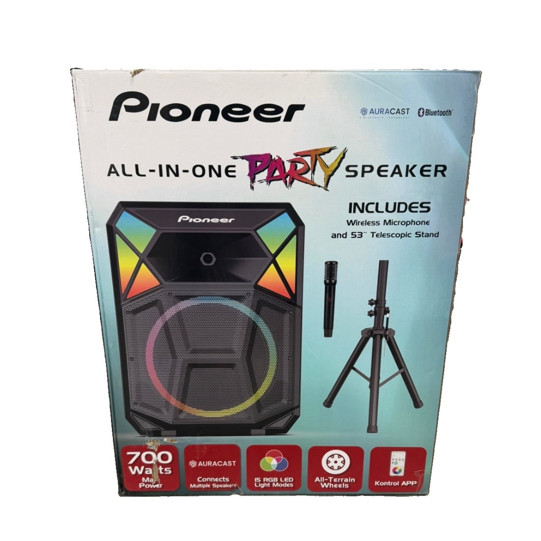New Pioneer All In One Party Speaker Party Speaker Black PSX6I5