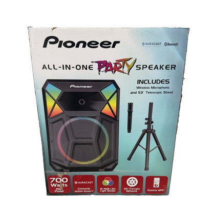 New Pioneer All In One Party Speaker Party Speaker Black PSX6I5